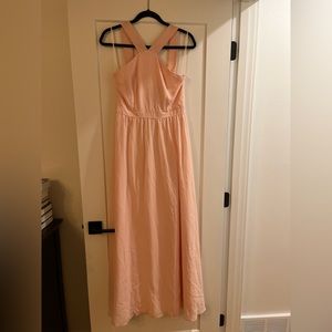 Lulus bridesmaid dress - blush